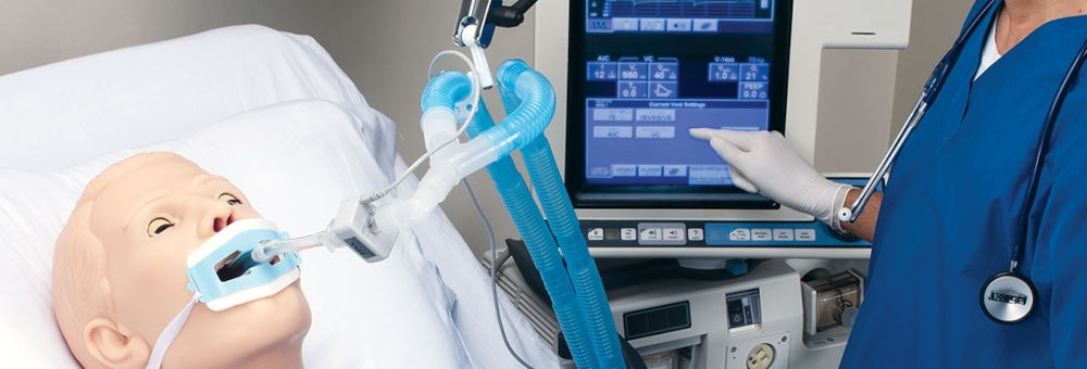 Medizinischer Simulator für Atemwegsmanagement in COVID-19 Kurse