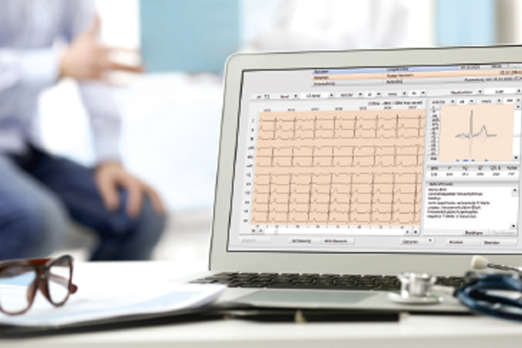 Update für kardiopulmonale Diagnostik-Software für Arztpraxis und Spital