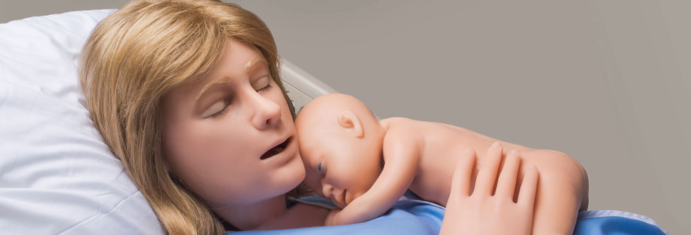 Victoria von Gaumard - Simulation von Geburt und Schulung von Schwangerschaftskomplikationen mit Victoria von Gaumard