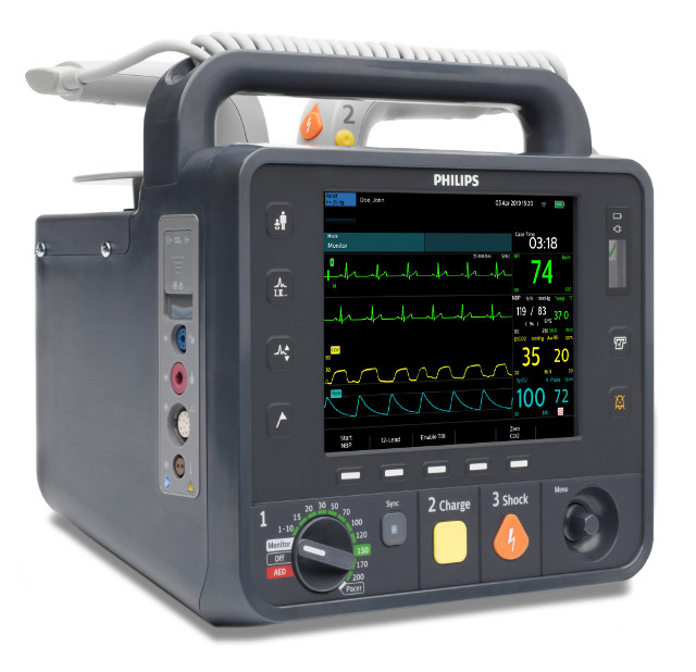 Philips Defibrillator Monitor mit Schweizer Service und Garantieleistungen