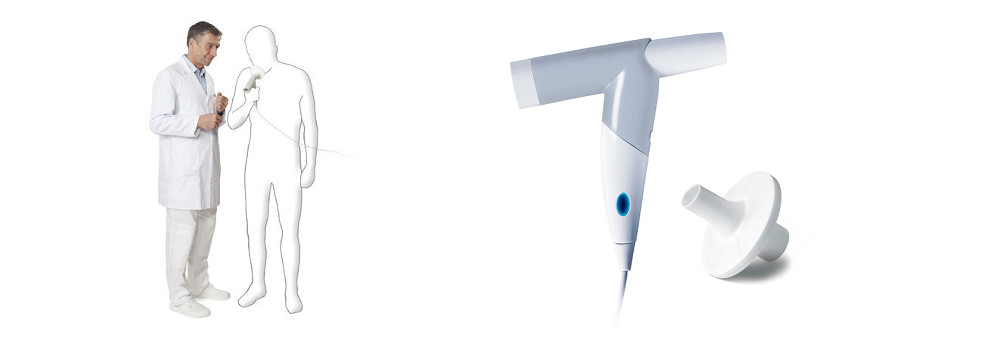 mobile Spirometrie von Custo med für Schweizer Arztpraxis und Spital